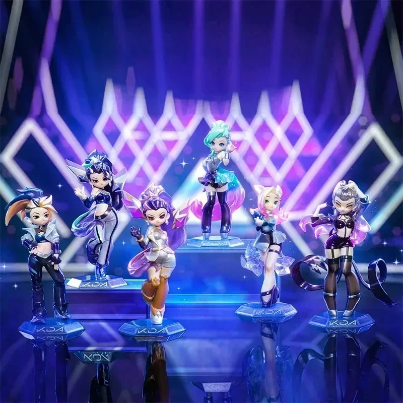 Фото POP MART K/DA ALL out Series League of Legends слепая коробка Kawaii аниме фигурка-сюрприз Mystery Doll Collection №3