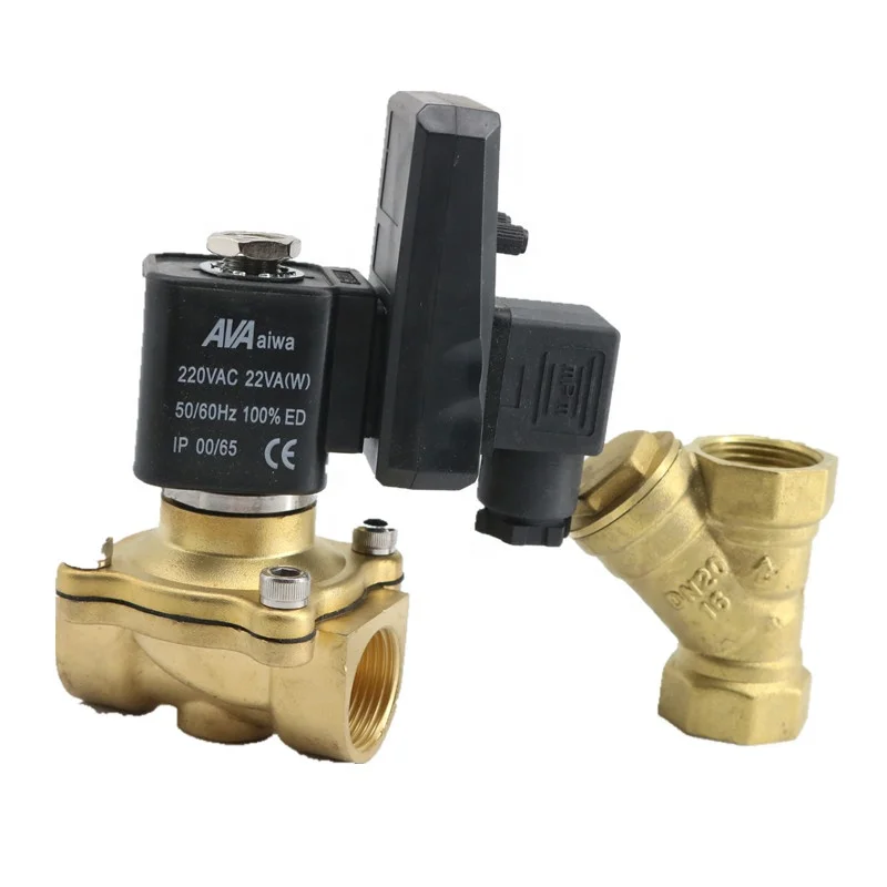

Best price automatic solenoid valve 110V 220V 380V timer drain valve for sale