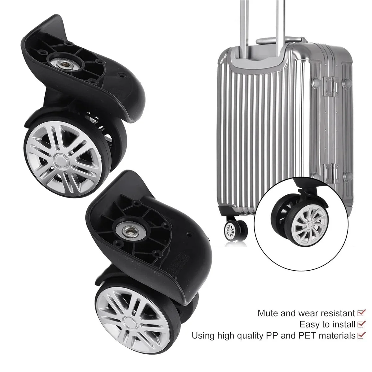 Для London Fog Kit Rodinha Mala Substituicao Para Rodas De Malastravel аксессуары 1 пара запасных колес для