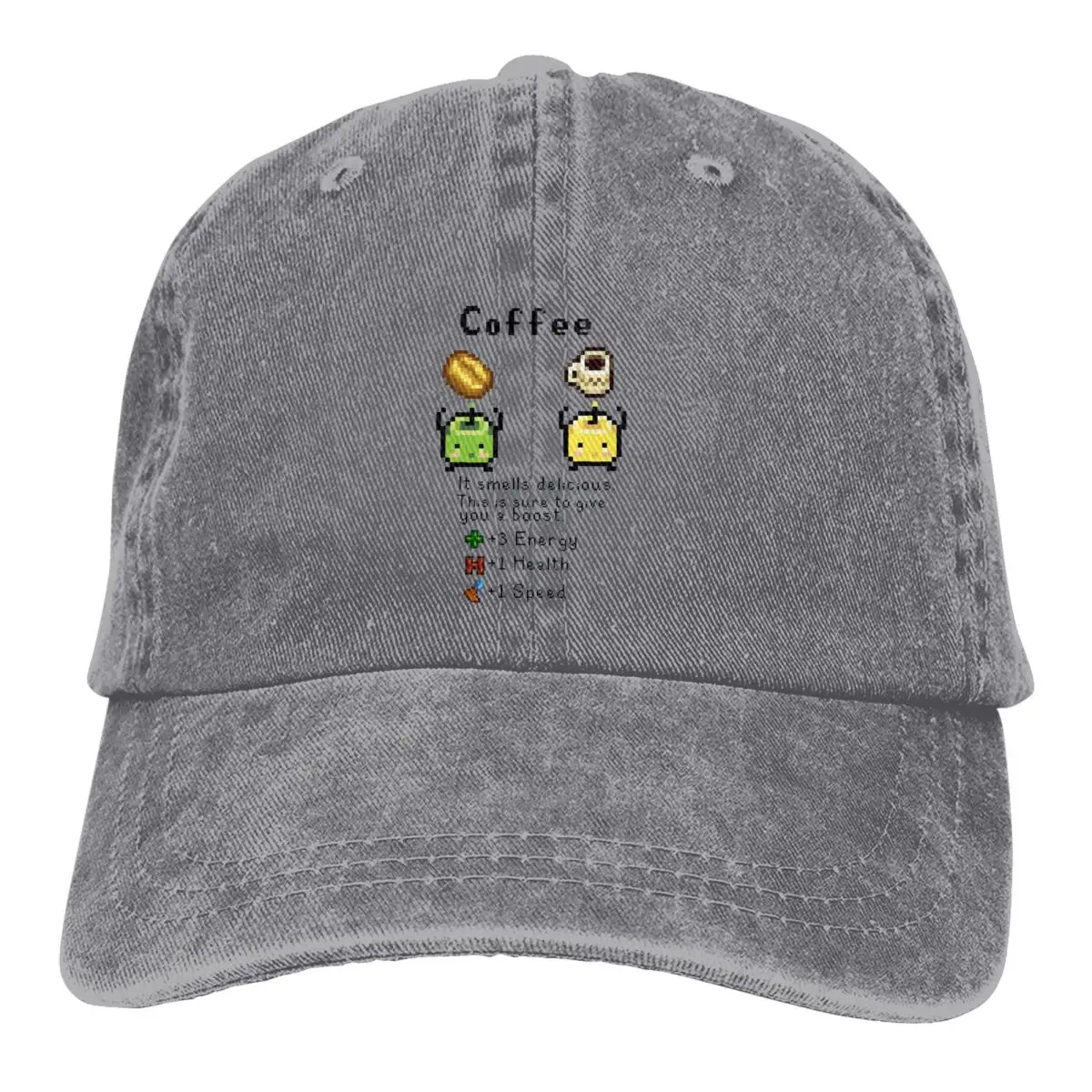 

Summer Cap Sun Visor Coffee Hip Hop Caps Stardew Valley Rural Business Simulation Game Cowboy Hat Peaked Hats
