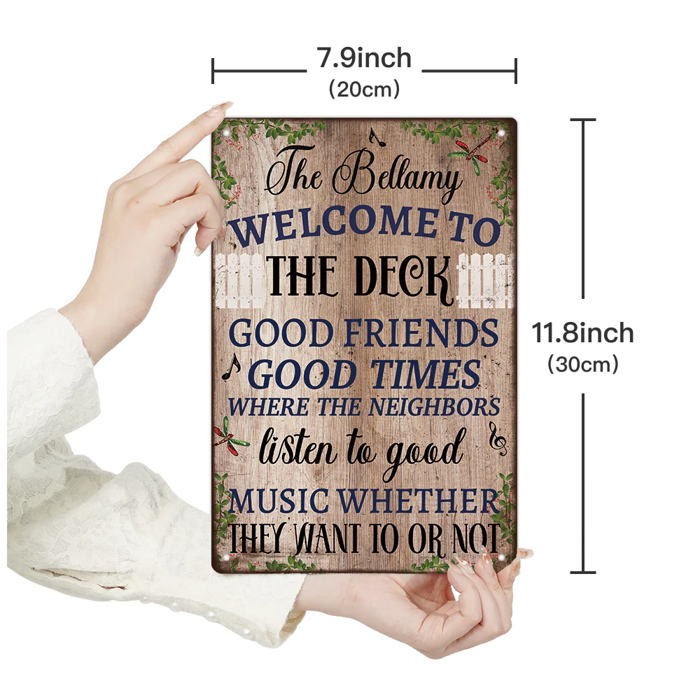 Украшение Putuo Decor 1 шт. добро пожаловать на колоду персонализированное украшение