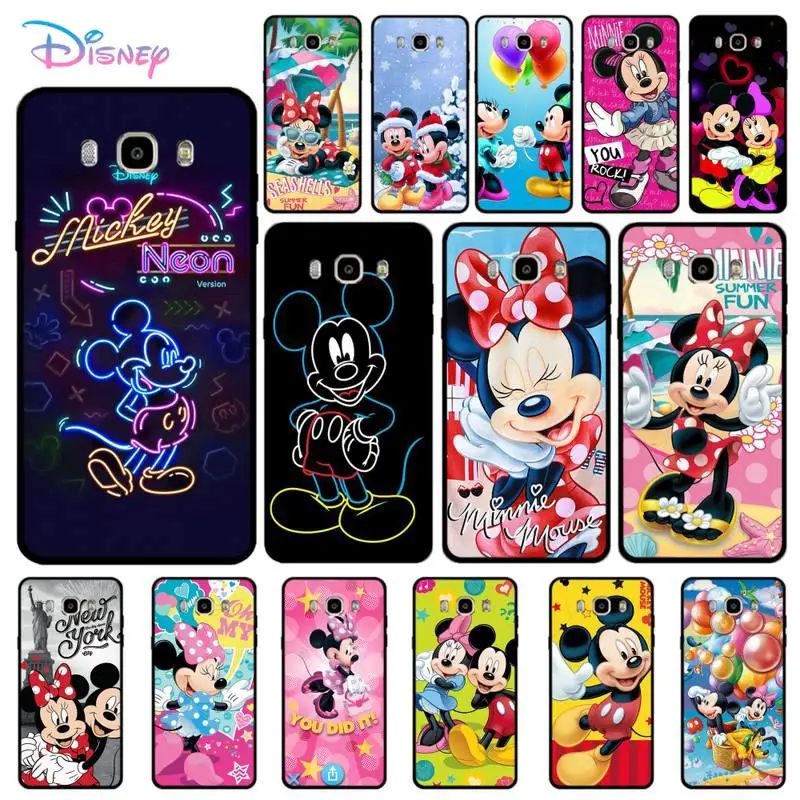 

Disney Mickey Mouse Phone Case for Samsung J 2 3 4 5 6 7 8 prime plus 2018 2017 2016 core