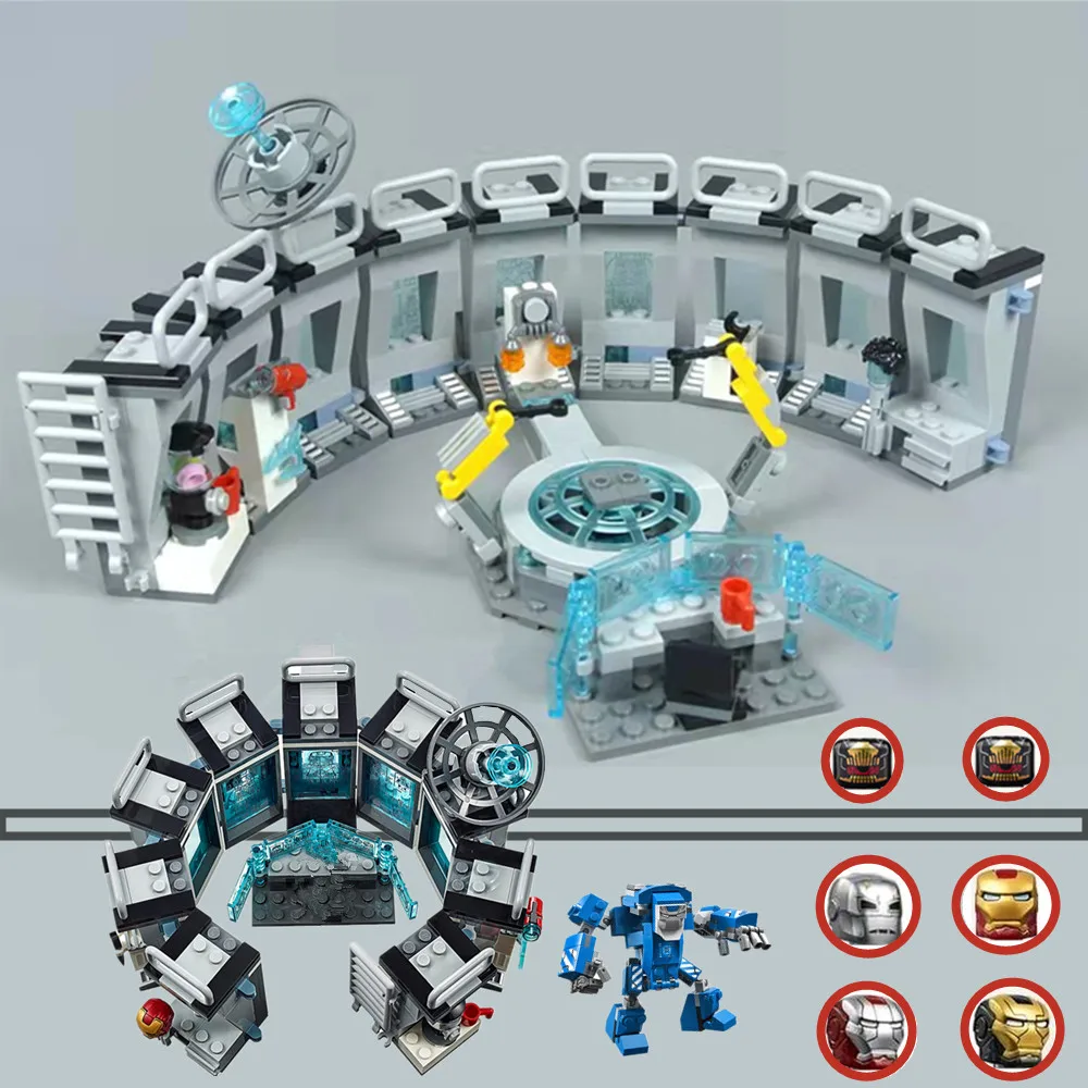 

Disney Avenger Irons Heroes Mini Dolls Toys Mans Figures Armour Robot Hall Fit 76125 Building Blocks Brick Boy Gift Toy Kid Gift