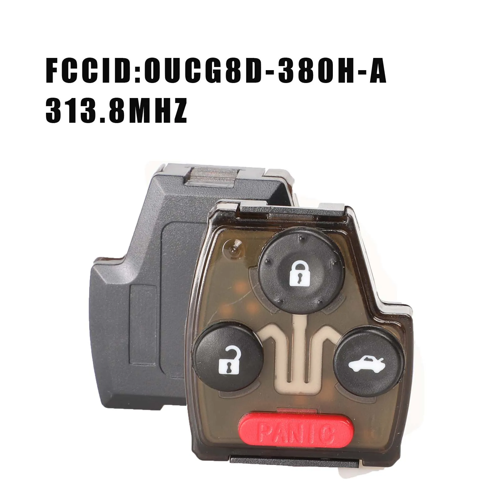 

Jingyuqin 4 кнопки 313,8 МГц автомобильный дистанционный брелок без ключа для Honda Accord 2003 2004 2005 2006 2007 только плата