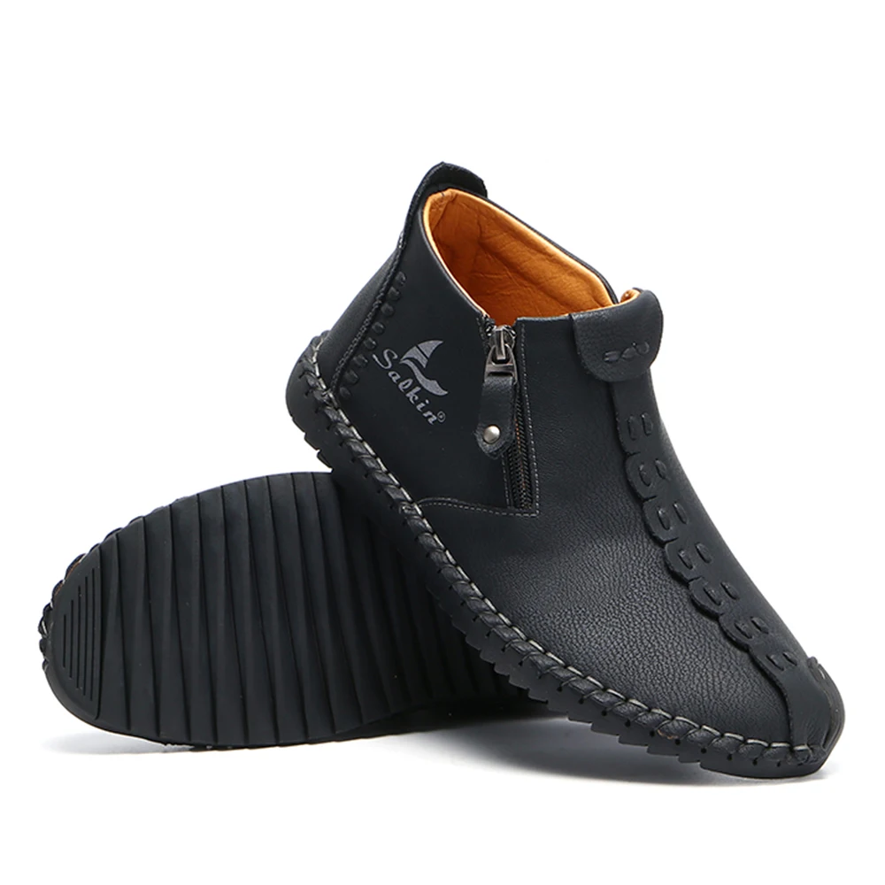 SKINDEEP New Comfortable Casual Leather Shoes Men Soft Leather Loafers Hot Sale Moccasins Shoes