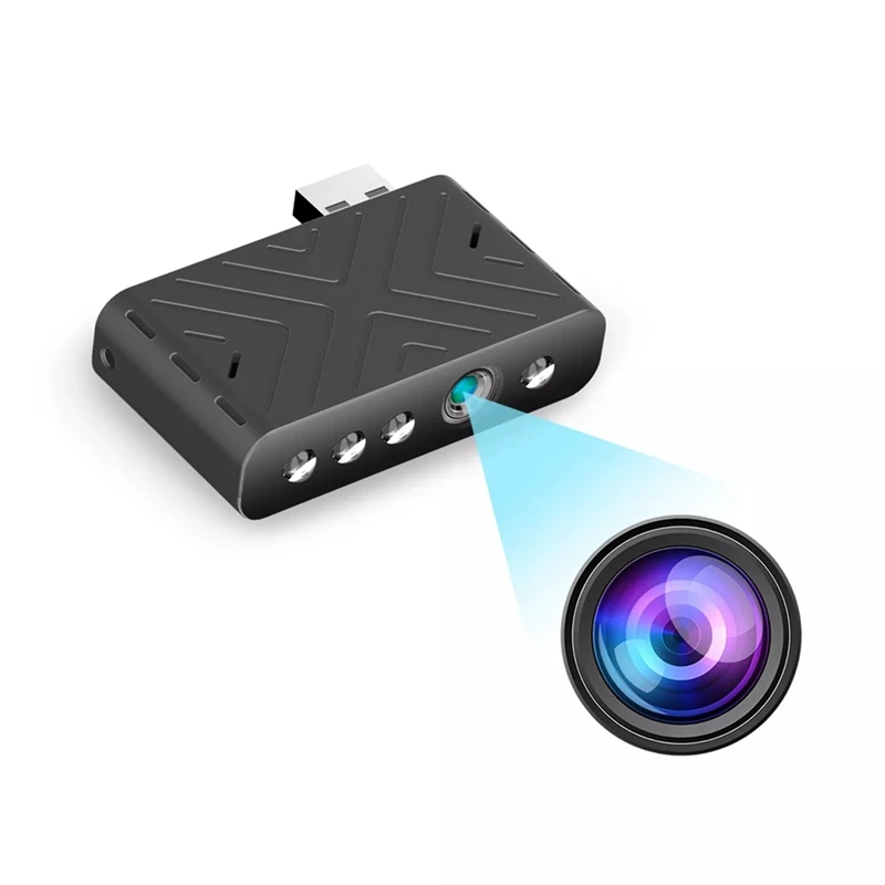 

Wifi Mini Secret Camera HD 1080P Home Security Camcorder Wireless USB Night Vision Motion Detection Camcorder
