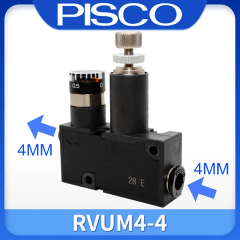 Фото Регулятор давления Pisco Original Miniature Pressure Regulator Valve Relief RVUM8-8 RVUM6-6 RVUM4-4 №5