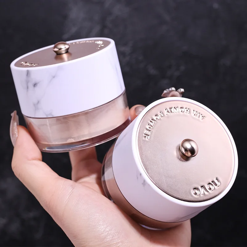 

NOVO Makeup Loose Setting Powder Matte Shimmer Mineral Oil-control Long-lasting Face Concealer Finishing Powder for All Skin