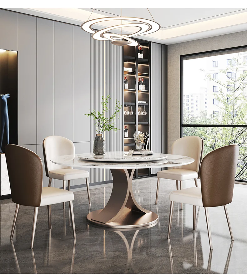 

High quality stainless steel combination table and family table