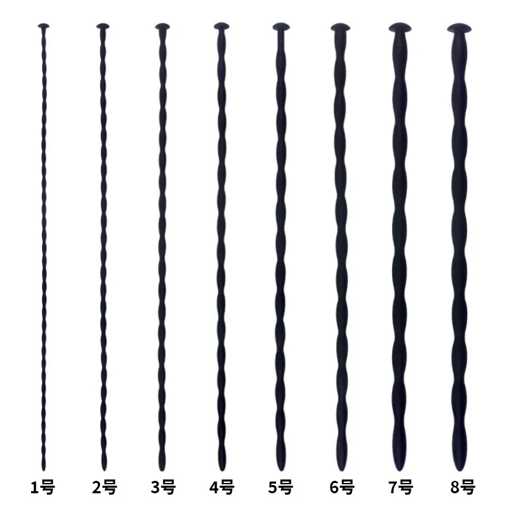 Силиконовый дилатор для мочевого канала с глазом лошади, стимуляция взрослых секс-игрушек для мужчин, гей-плаг для звука пениса, вставка в уретру.
