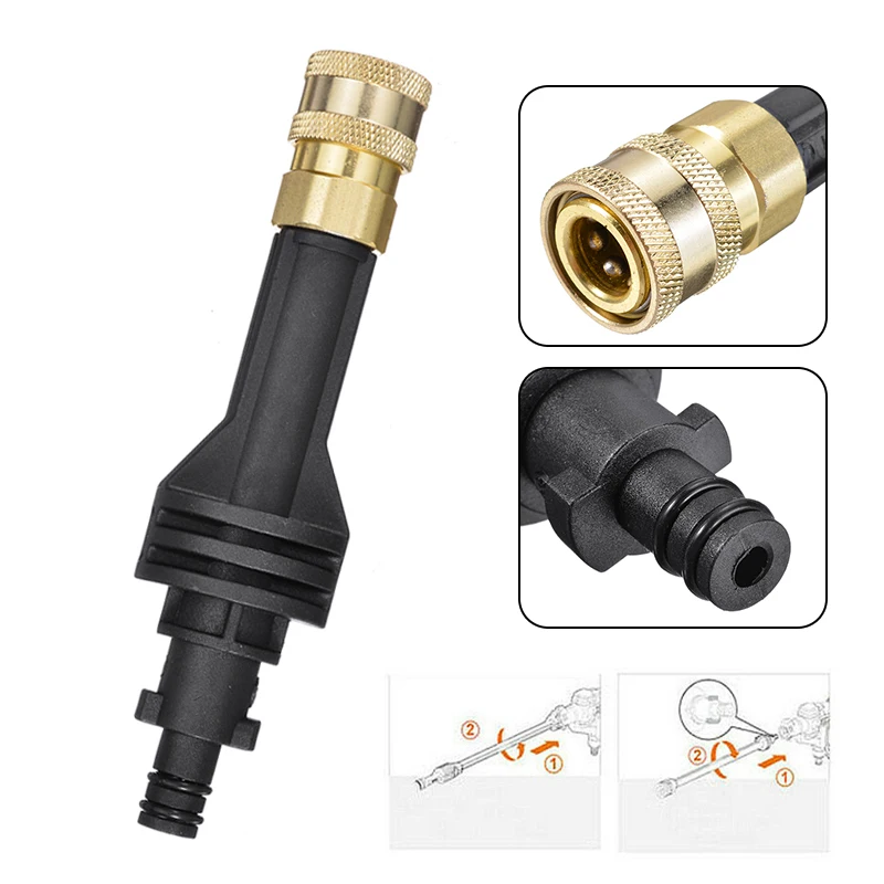 

1Pcs Cleaning Tool Extension Rod Adapter for WORX Hydroshot WG629E WG630 WG644 WU629 Car Washer Cleaning Tools Airbrush