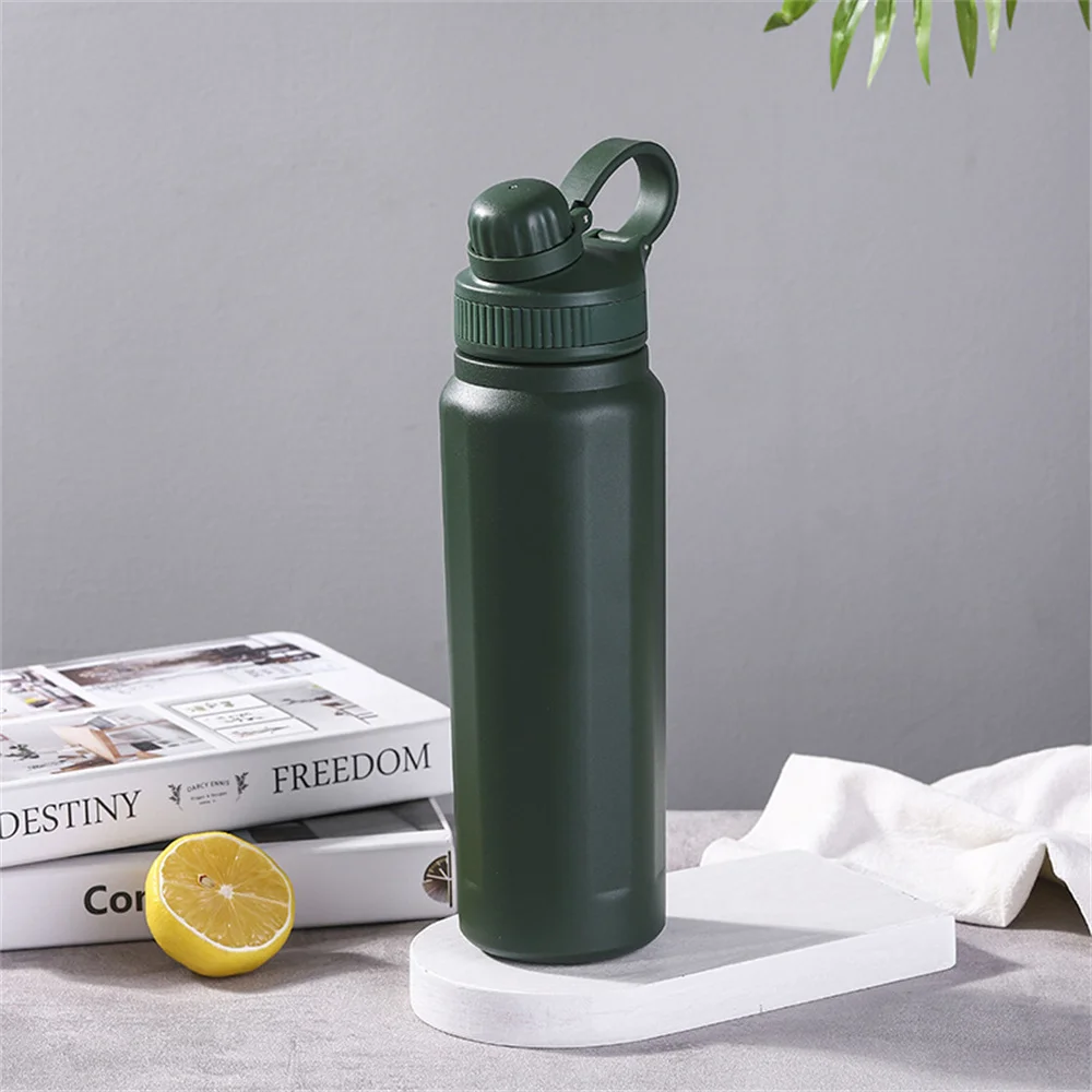 

Thermos Cup New Thermos Large Capacity Stainless Steel Kitchen Vacuum Flasks Thermoses Drinkware Suction Cup Bottle