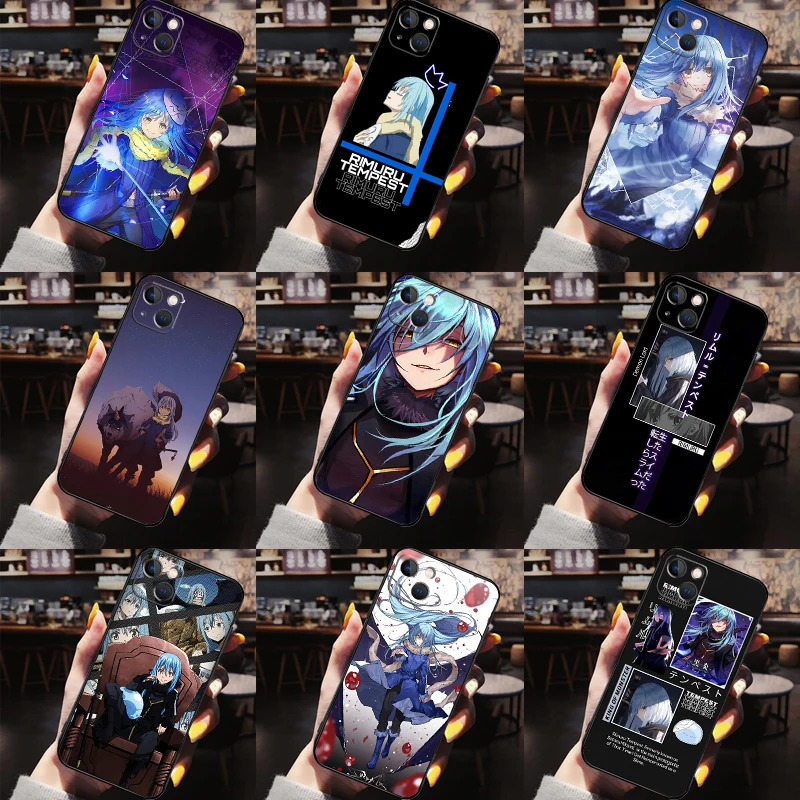 Мягкий чехол Tensei Shitara Slime Datta Ken Rimuru для iPhone 11 Pro Max 13 X XR XS 7 8 Plus SE 2020 12 Mini Phone Coque |