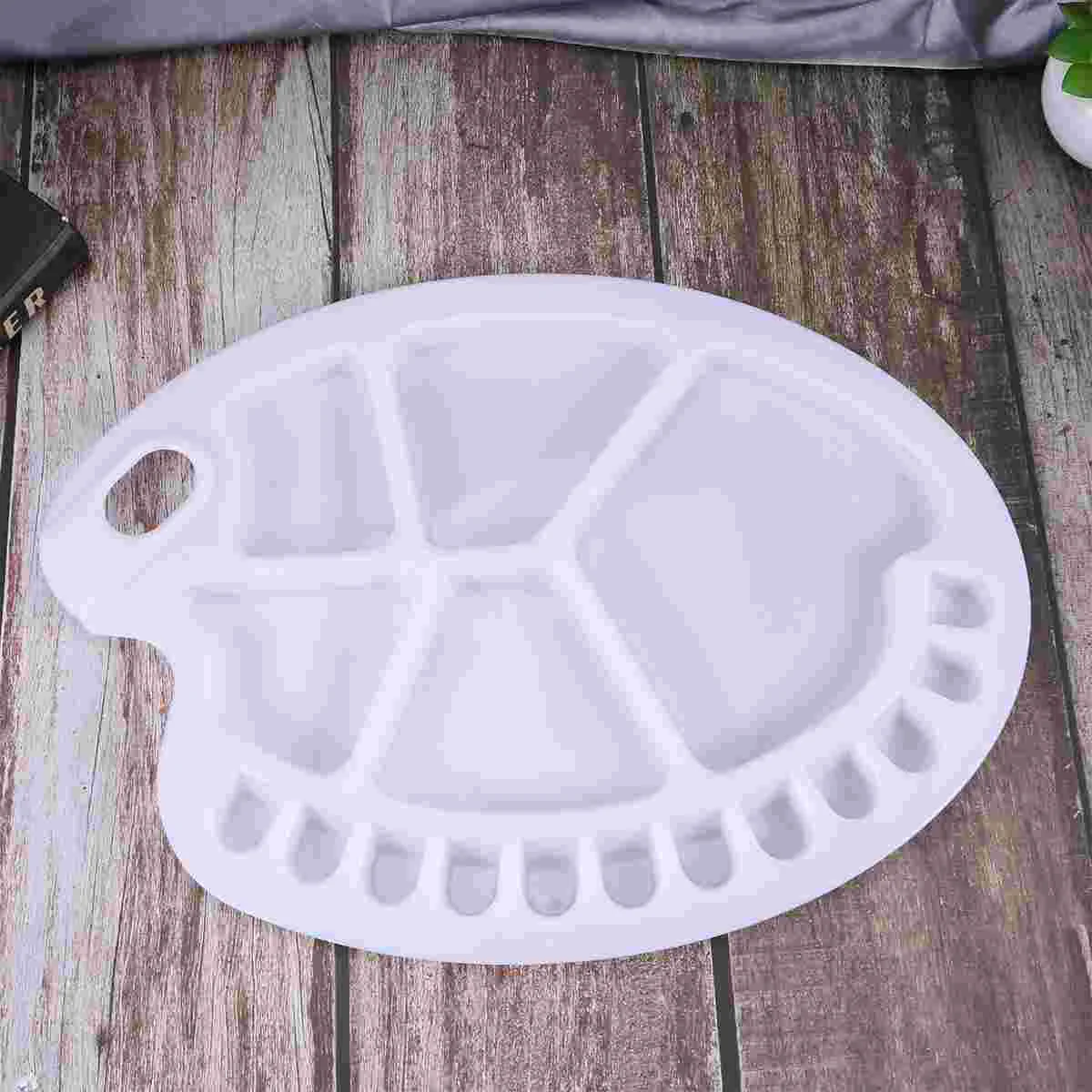 

Traypainting Gouache Diy Nail Multifunctional Liners Disposable Dishholes Mixer Thumblargepans Watercolour Tool Pan