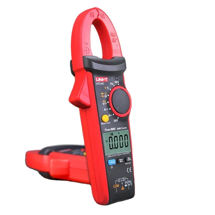 

UNI-T UT216D AC/DC Clamp Meter 600A Handheld Digital Clamp Meter