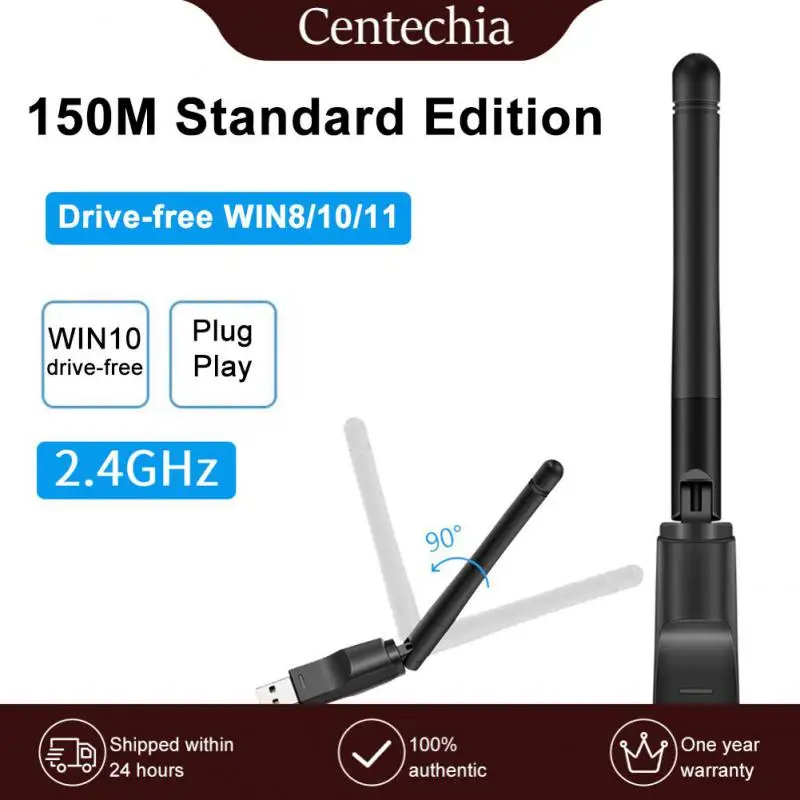 

Wireless Network Card Usb Portable Wifi Adapter Usb Wireless Network Card 802.11n/g/b Ethernet For Windows Linux For Pc