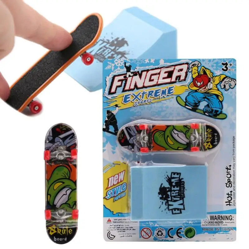 

Набор пандусов для скейтборда на палец, креативные игрушки для пальцев «сделай сам», мини-фотоскейт, платформа для трюков, новые детские игрушки, домашние игрушки