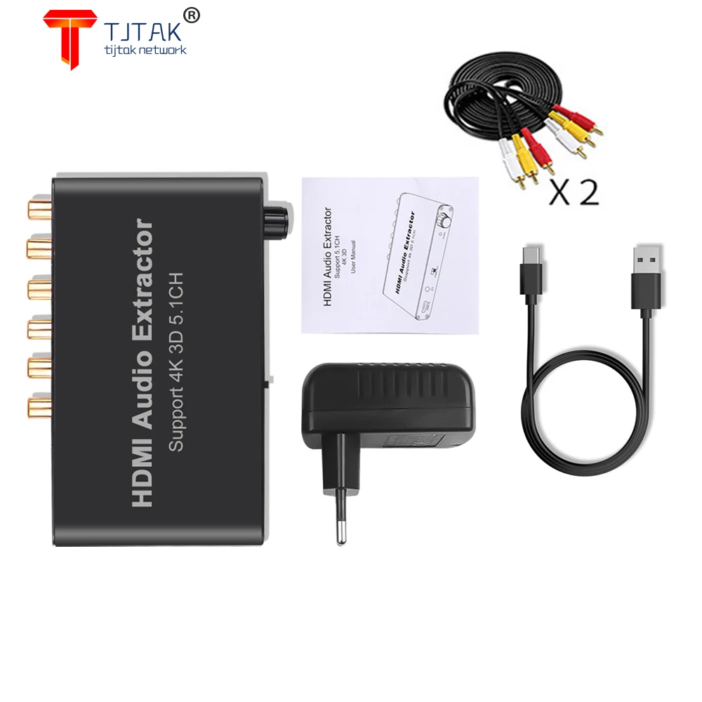 

Профессиональный 5.1CH HDMI-совместимый аудио экстрактор декодирование коаксиальный к RCA AC3/DST to 5,1 усилитель аналоговый конвертер Поддержка 4K 3D