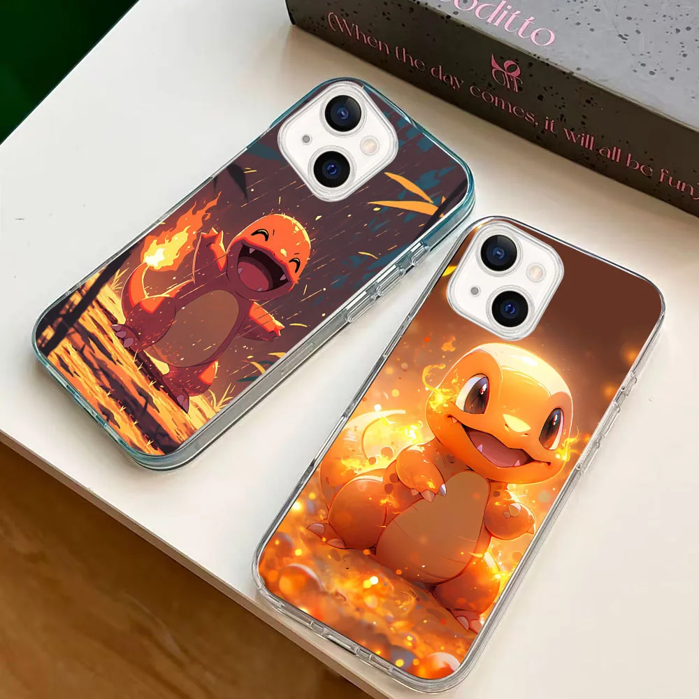 Прозрачный силиконовый чехол WBA-2 Pokemon Charmander для LG K9 10 11 12 22 30 40 41 50 51 61 62 Plus Prime Max