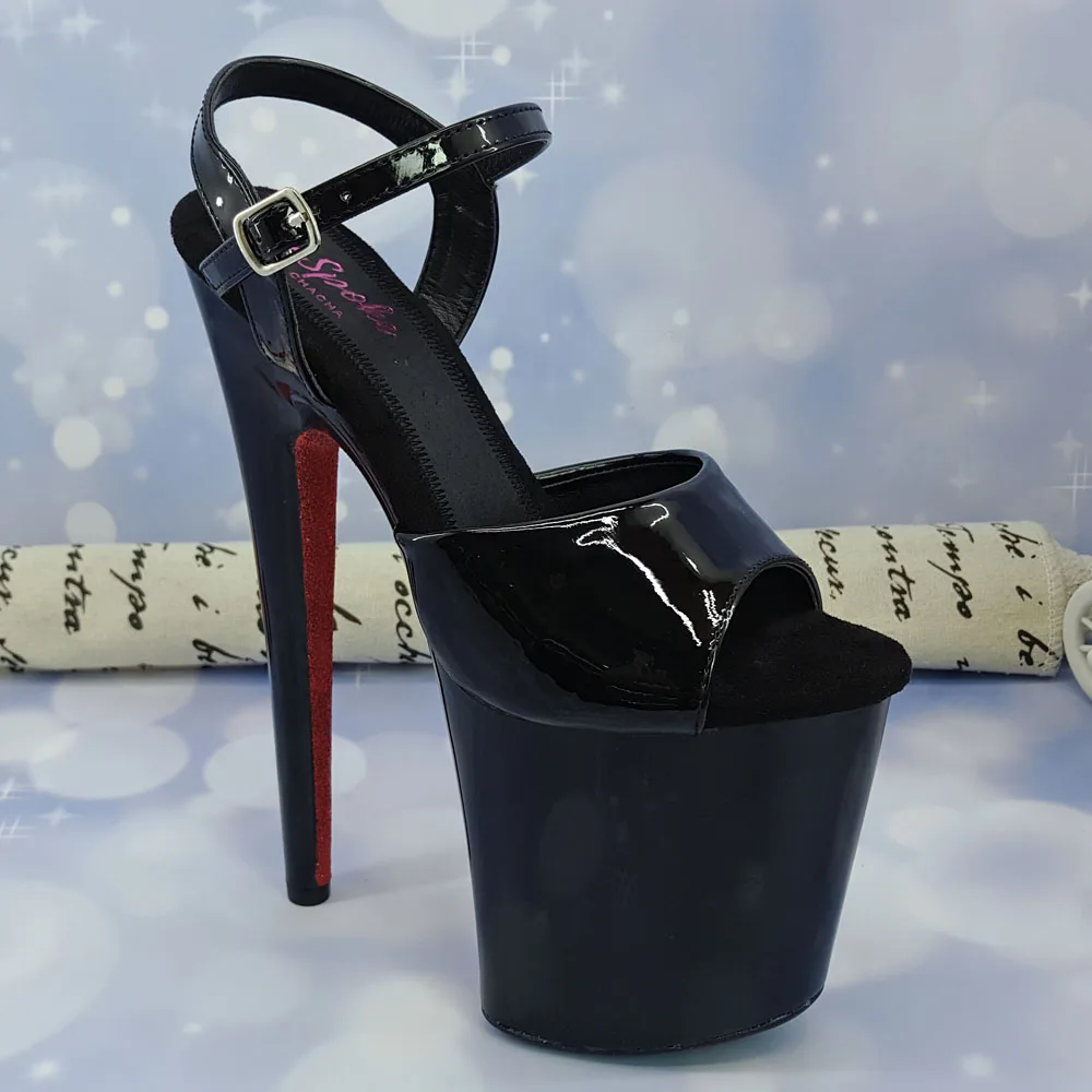 Leecabe 8Inch/20cm Women's Platform Sandals  party High Heels Shoes Pole Dancing Shoes