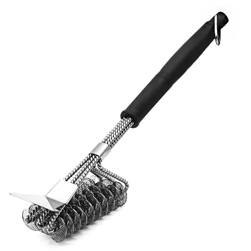 

Brush and Scraper, Best BBQ Cleaner, Perfect Tools for All Grill Types, Including , Ideal Barbecue Accessories