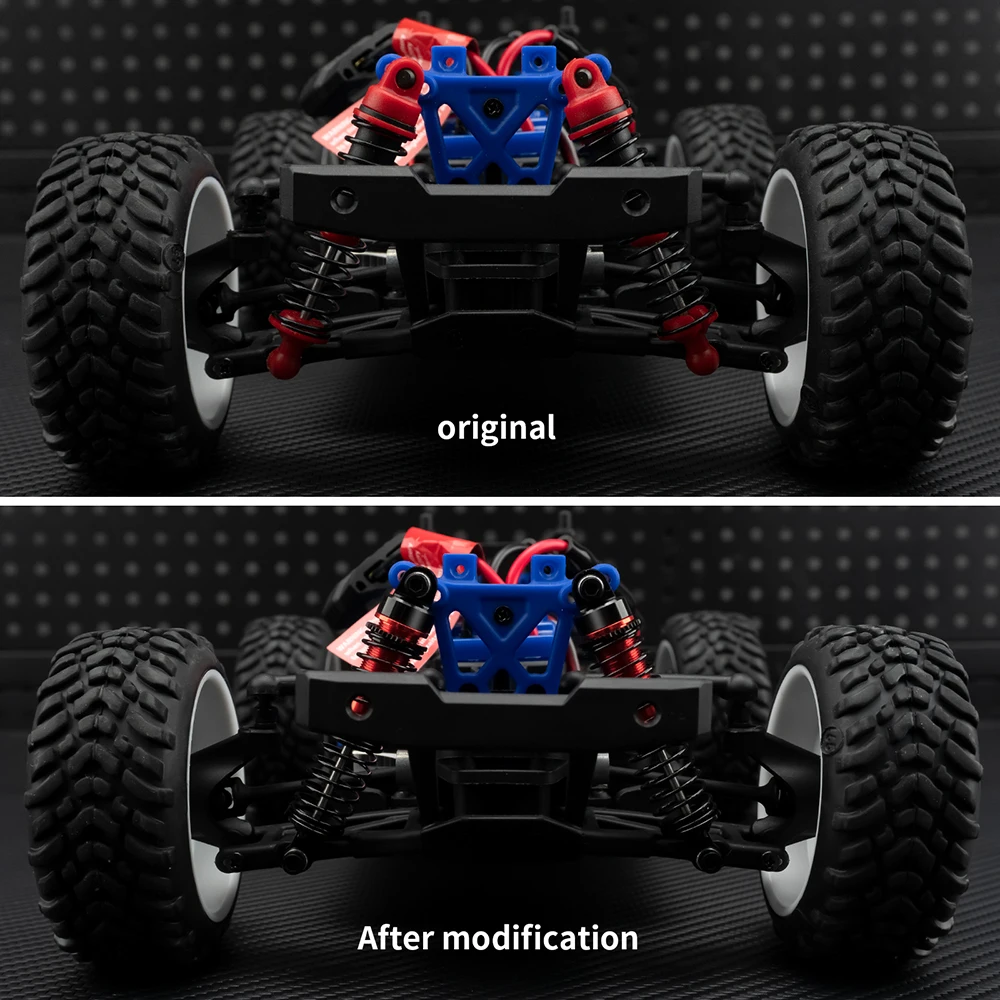 YEAHRUN металлический передний и задний демпфер амортизатора для LaTrax Teton 118 RC Truck, детали для обновления автомобиля (art.: 3920cf8ae42ea) - 3920cf8ae42ea