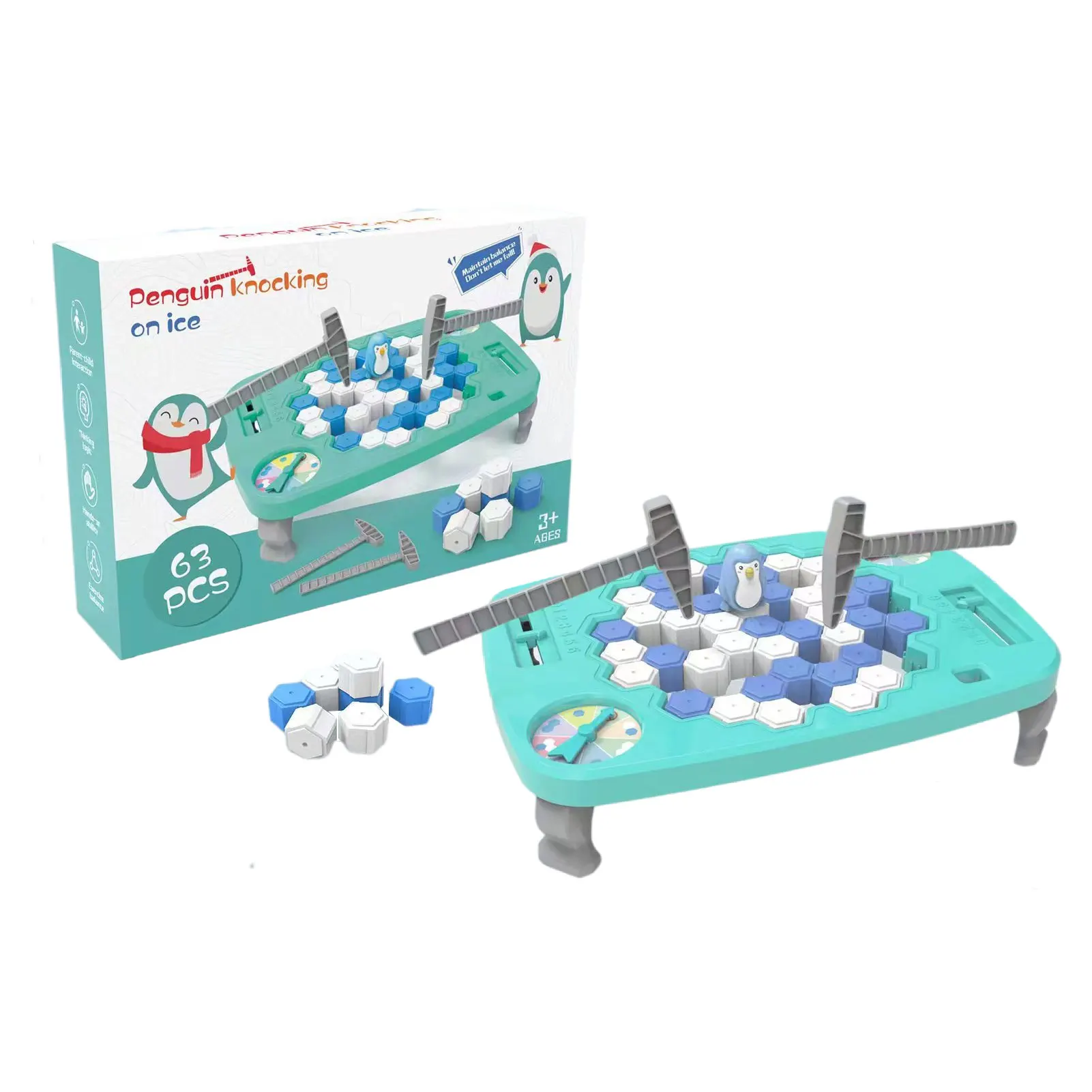 

Penguin Trap Board Game Save Penguin Table Game Penguin Trap Activate Family Party Gatherings Ice Breaking Interactive Game For