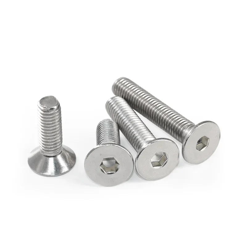 Винт с шестигранной головкой из нержавеющей стали 304 DIN7991 шестигранный винт