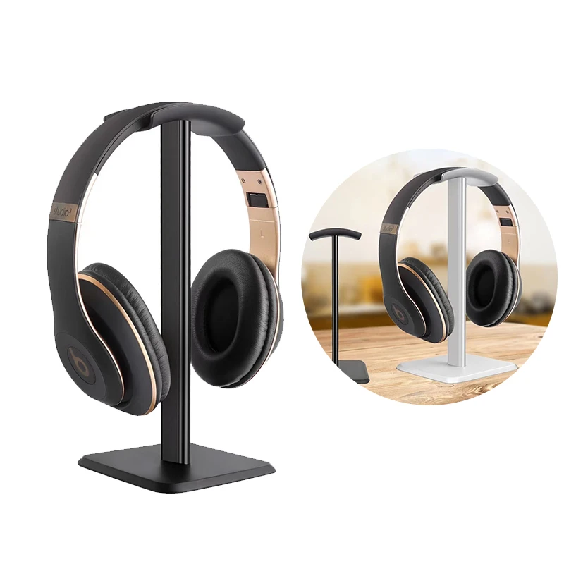 Gaming Headset Stand Universal Aluminuim Headset Holder Fashion Headphone Hanger Bluetooth Computer Headset Stand PC Accessories