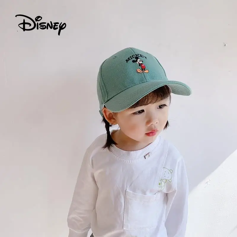 

Disney Children's Baseball Caps Spring Cartoon Mickey Breathable Hat Boys Girls Adjustable Sun Hats for Outdoor Sports Travel