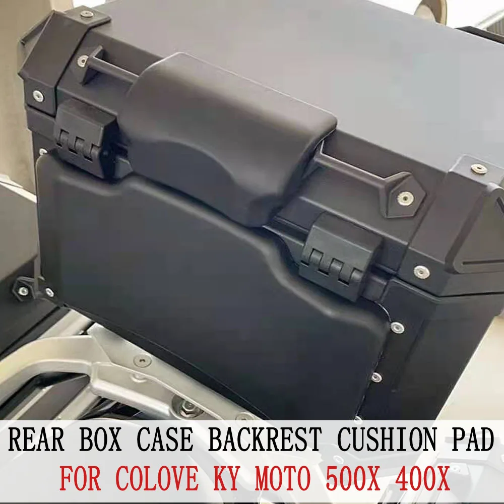 KY500X Rear Box Case Backrest Cushion Pad For Colove KYMOTO KY500X  KY400X KY 500X KY 400X 500 X 400 X