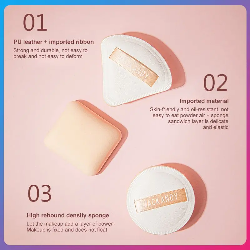 

Make-Up Spons Professionele Cosmetische Marshmallow Puff Foundation Concealer Crème Make Up Soft Spons Bladerdeeg Groothandel