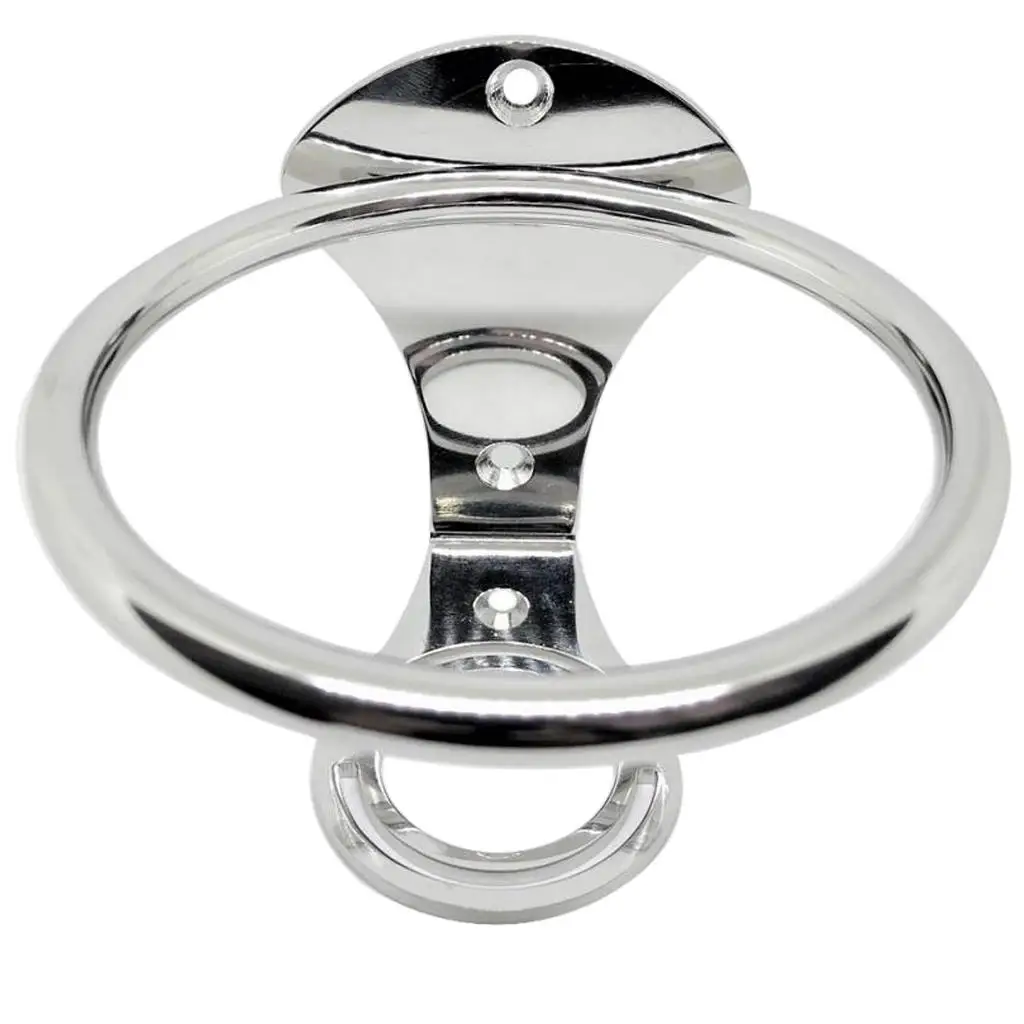 

Держатель напитков из нержавеющей стали 304 для морской яхты, грузовика, трейлера для автомобиля на колесах 90 мм 3,54 дюйма