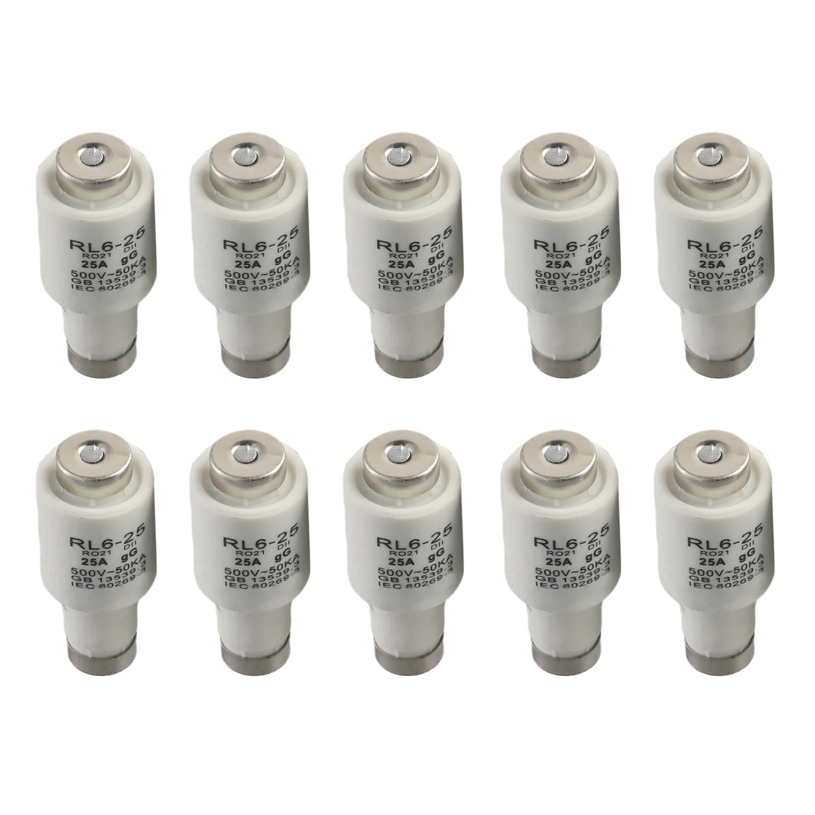 Блок предохранителей со спиральной глиной предохранитель 500 В переменного тока