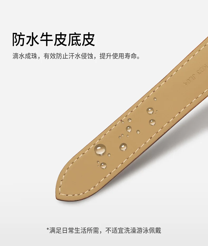 Watch accessories leather strap Women for Cartier blue balloon watch band Leather watch strap Buckle Watch Accessories Belt