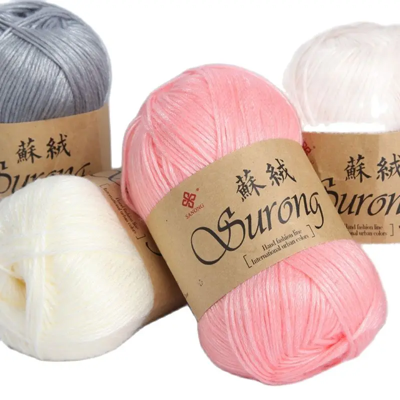 

100G/Ball Wool Yarn for Knitting Sweater Sock Scarf Hat Gloves Crochet Thread Lanas Wool DIY Crafts Handmade Freeshipping