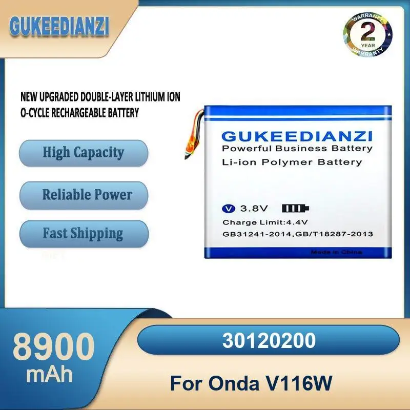 Фото Аккумулятор для Onda V10 V18 Pro V116w core M OBook 11 / Plus V989 V975I V975W 5-проводной HW-35170112 №4