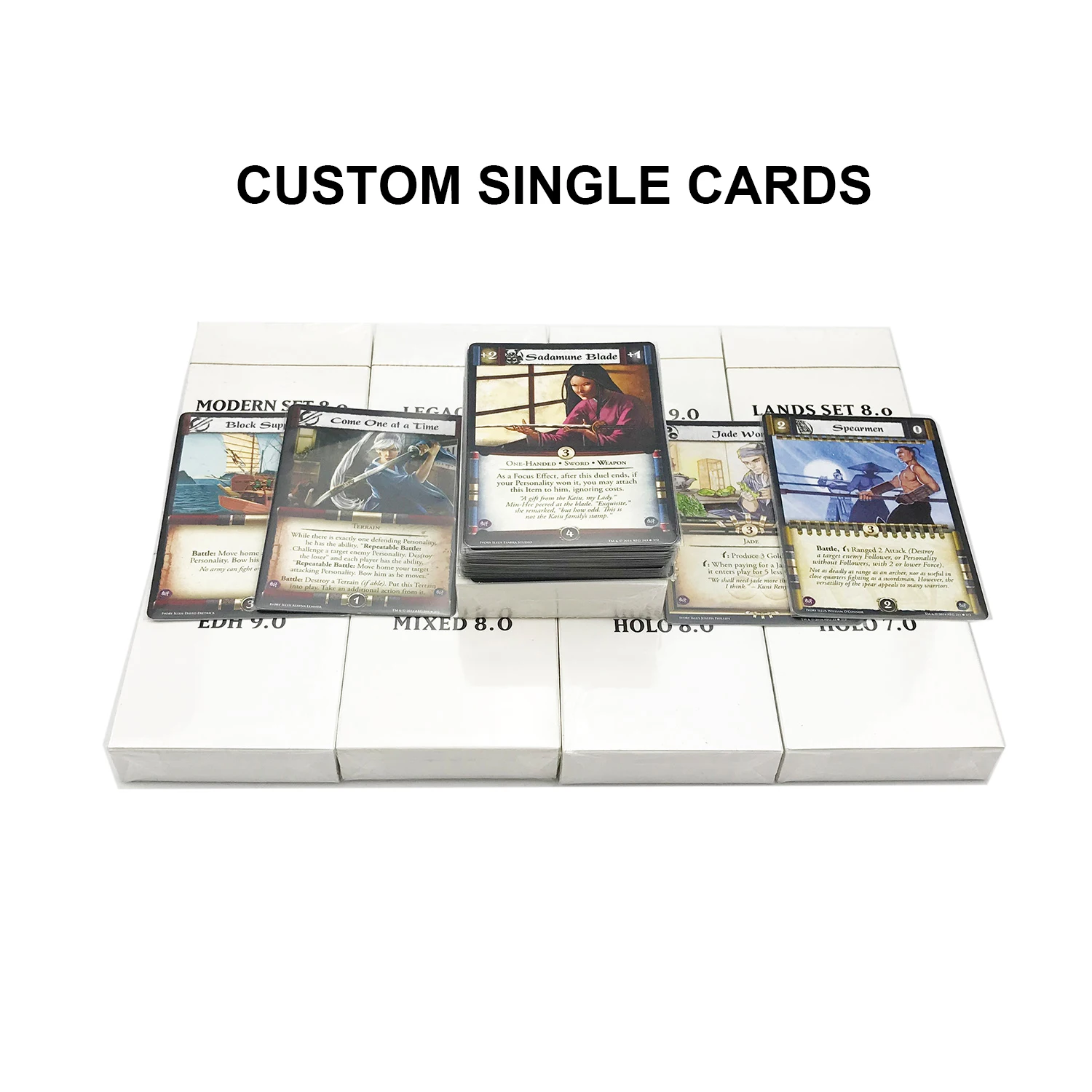 

SINGLE CHOICE 9.0 BL King Playing Cards,DIY CUSTOM Board Games PROXY Cards Playing