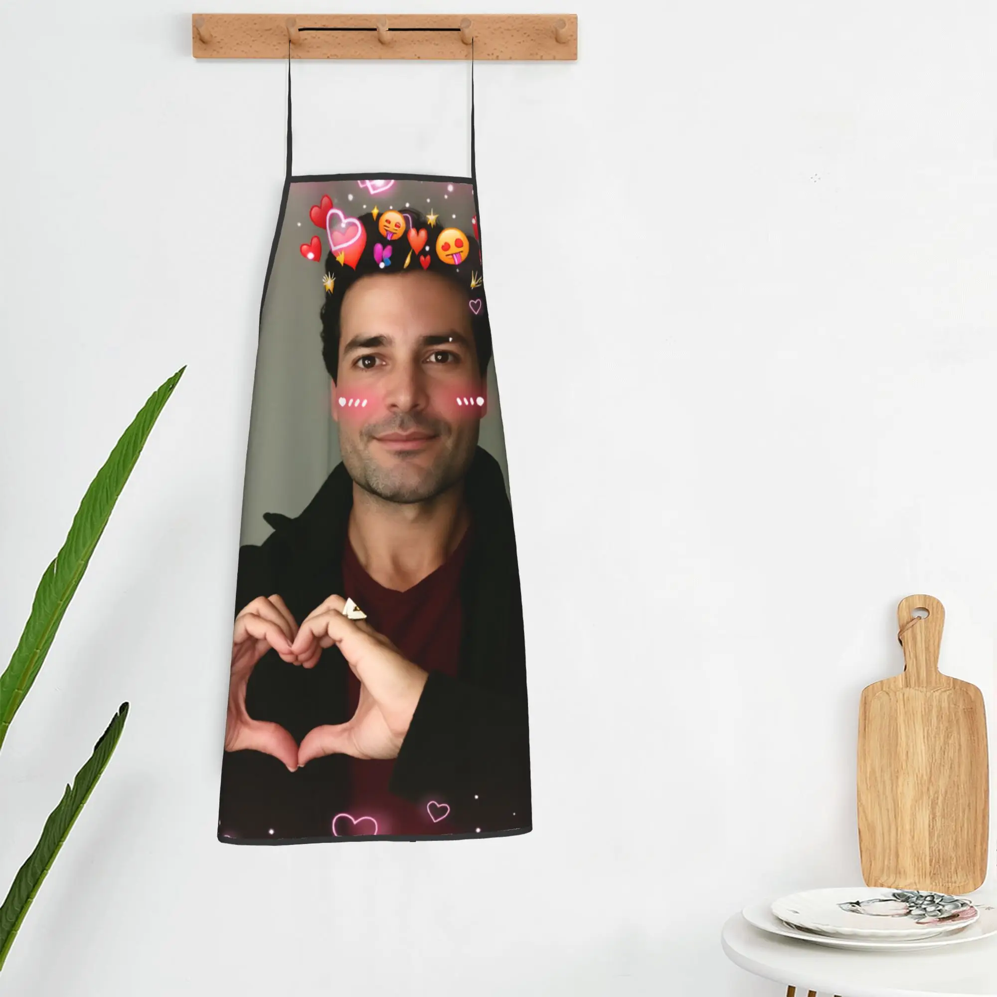 Фартук Chayanne Singer (5) на заказ, для уборки и работы на кухне, без карманов, для взрослых (art.: 3920d86ebff72) - 3920d86ebff72