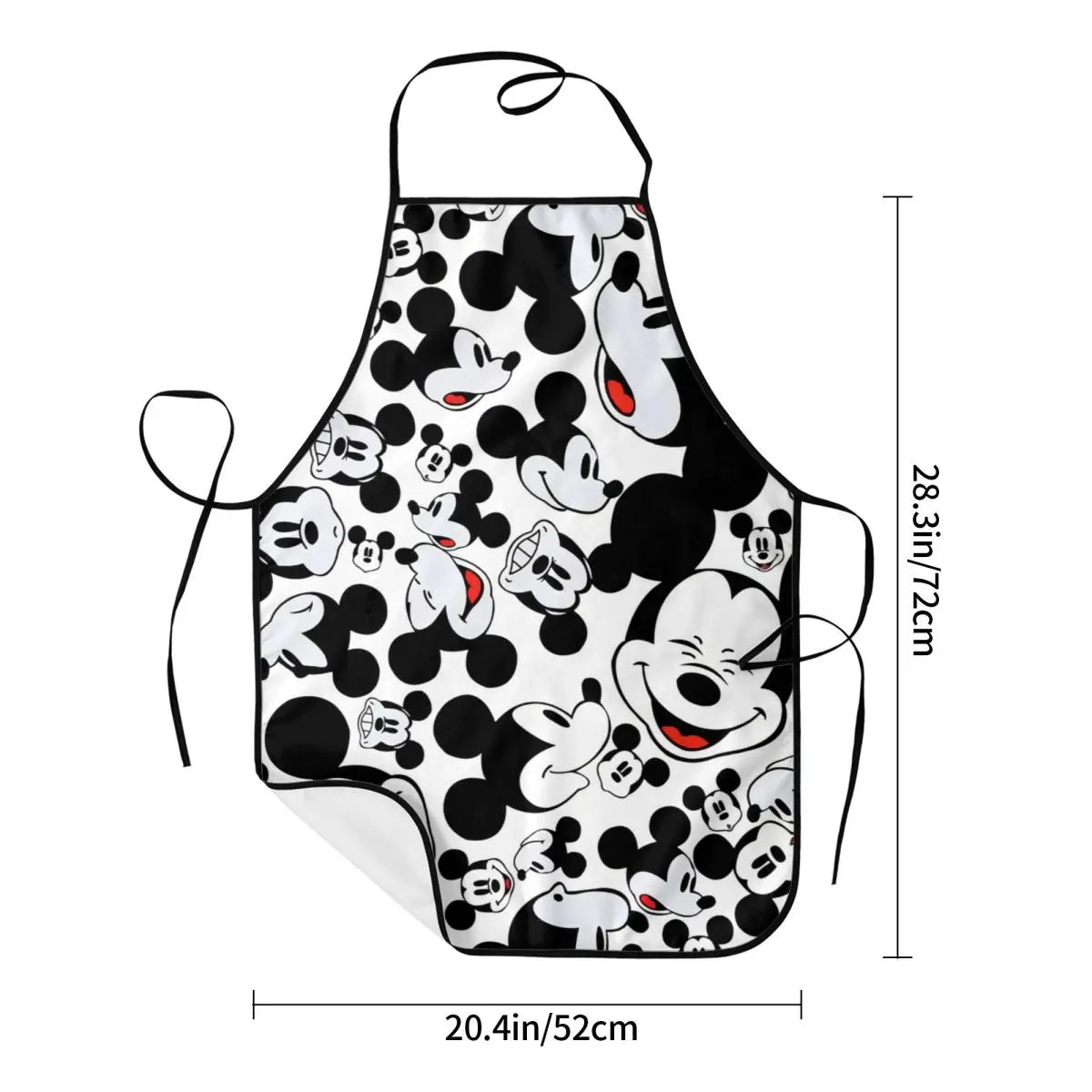 Индивидуальные лица Микки Мауса для женщин и мужчин мультяшный унисекс