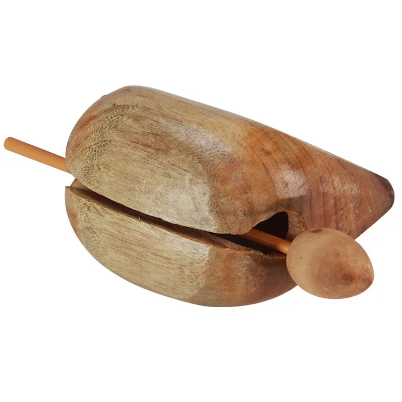 

Meditation Healing Orff Instrument 3.5 Inch Reddish Monk Wooden Fish Camphor Melodious Voice Pray In Buddha Temple Buddhism Tool