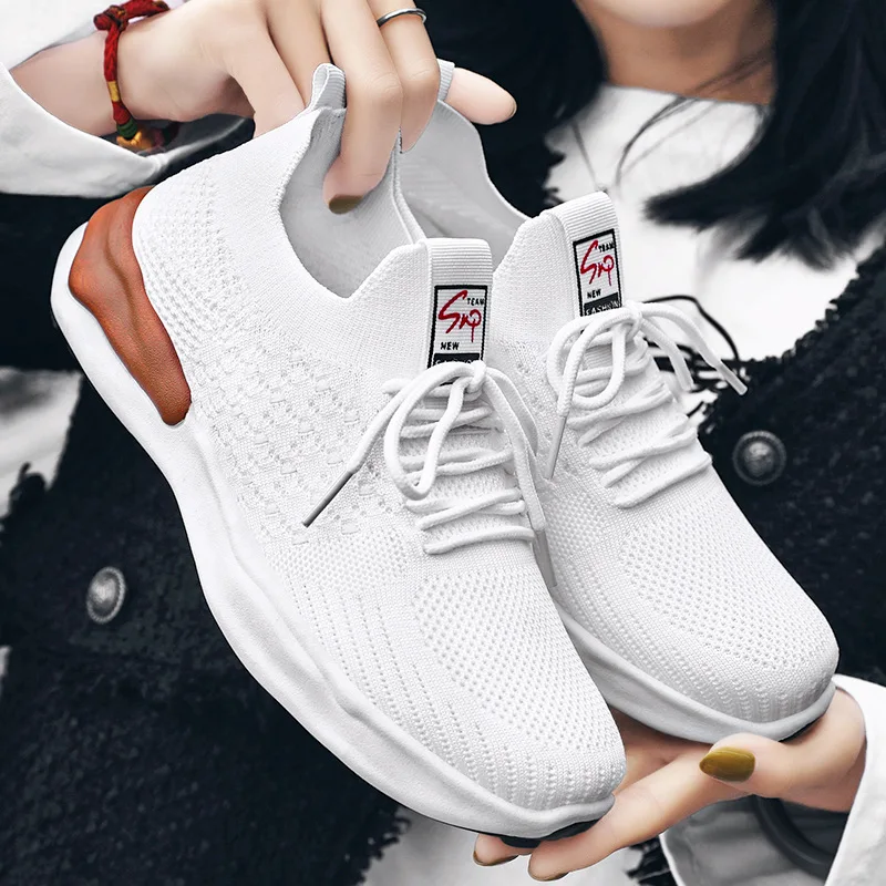 

Shoes Women's 2022 Spring New Women's Shoes Casual Running Shoes Breathable Sneakers Outdoor Sports Shoes Platform Shoes