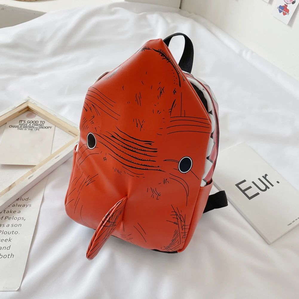 Изящный Детский рюкзак из искусственной кожи с классической текстурой