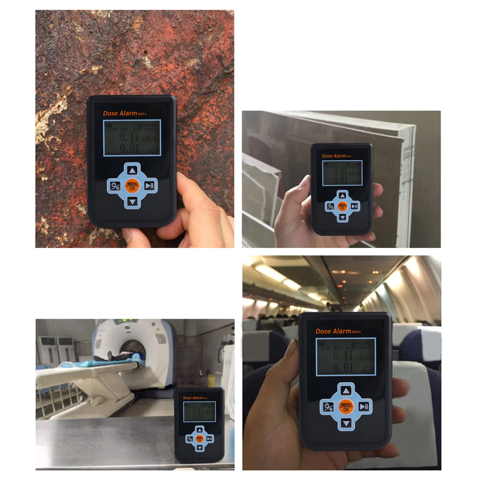 

Dosimeter Radiation Detector With Alarm Handheld X R Hard β Ray Tester With Alarm High Sensitivity Accuracy Handheld