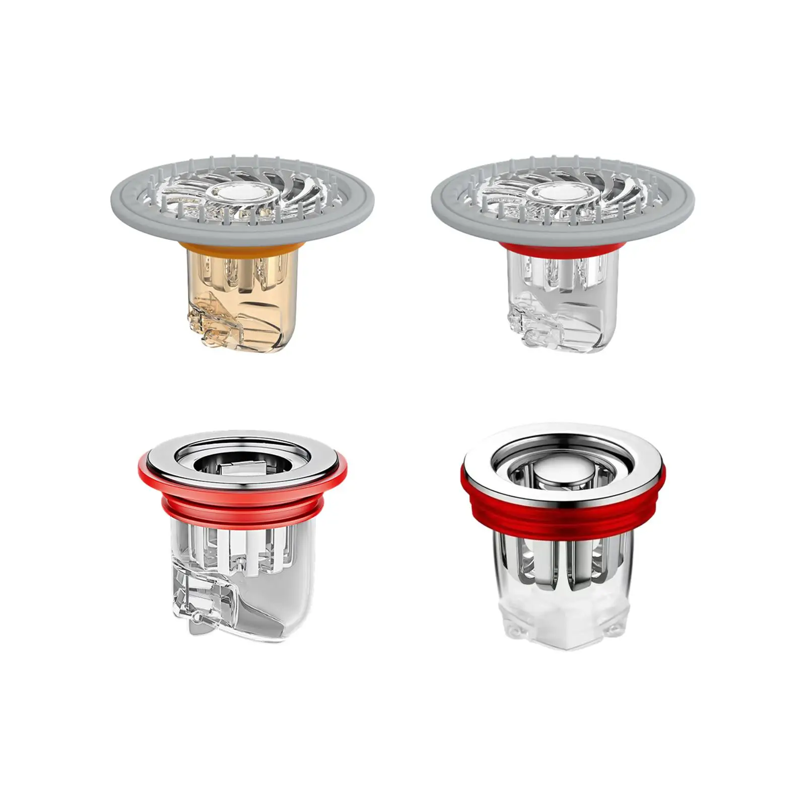 

Magnetic Drain Plug Odor Resistant Floor Drain for Toilet Shower Kitchen
