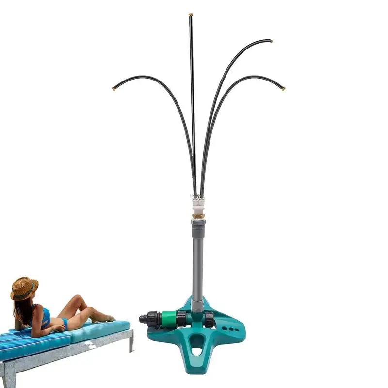 

Переносная система водяного распыления, подставка с водяным распылением для сада или внутреннего дворика, для детской комнаты