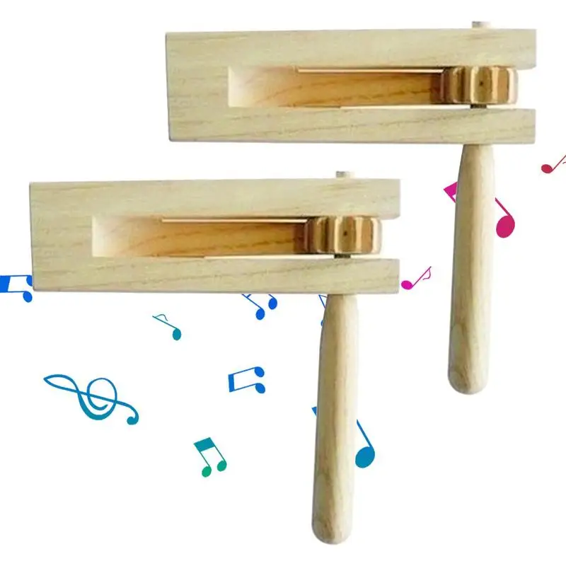 

Orff Instruments For Kids 2pcs Music Instrument For Children Wooden Music Toys For Theme Parties Sports Music Class And Fun