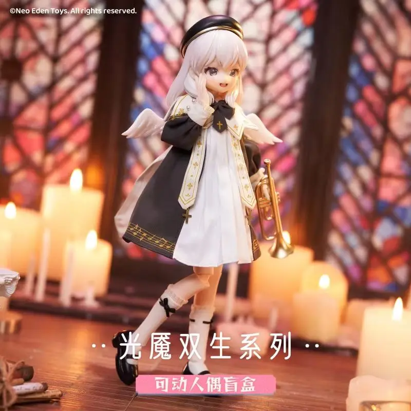Фото Игрушка-кукла BJD серии Nightmare Twin - подвижный легкий орнамент ручной работы, модная слепая коробка, подарок на день рождения для женщин №1