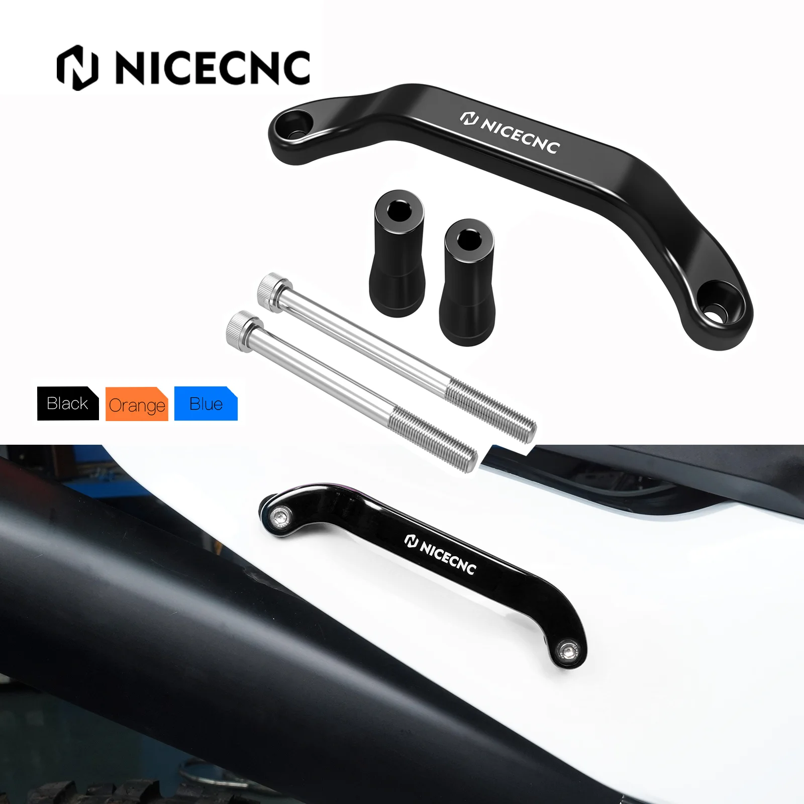 Кованая ручка заднего захвата для GasGas 2024 EC300 EC250 MC450F EC MC EX 125 250 300 250F 350F 450F MCF ECF EXF 350 450