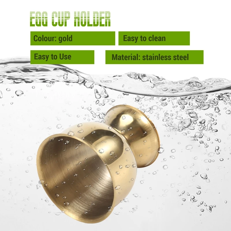 Набор стаканчиков для яиц из нержавеющей стали твердые яйца и мягкий поднос